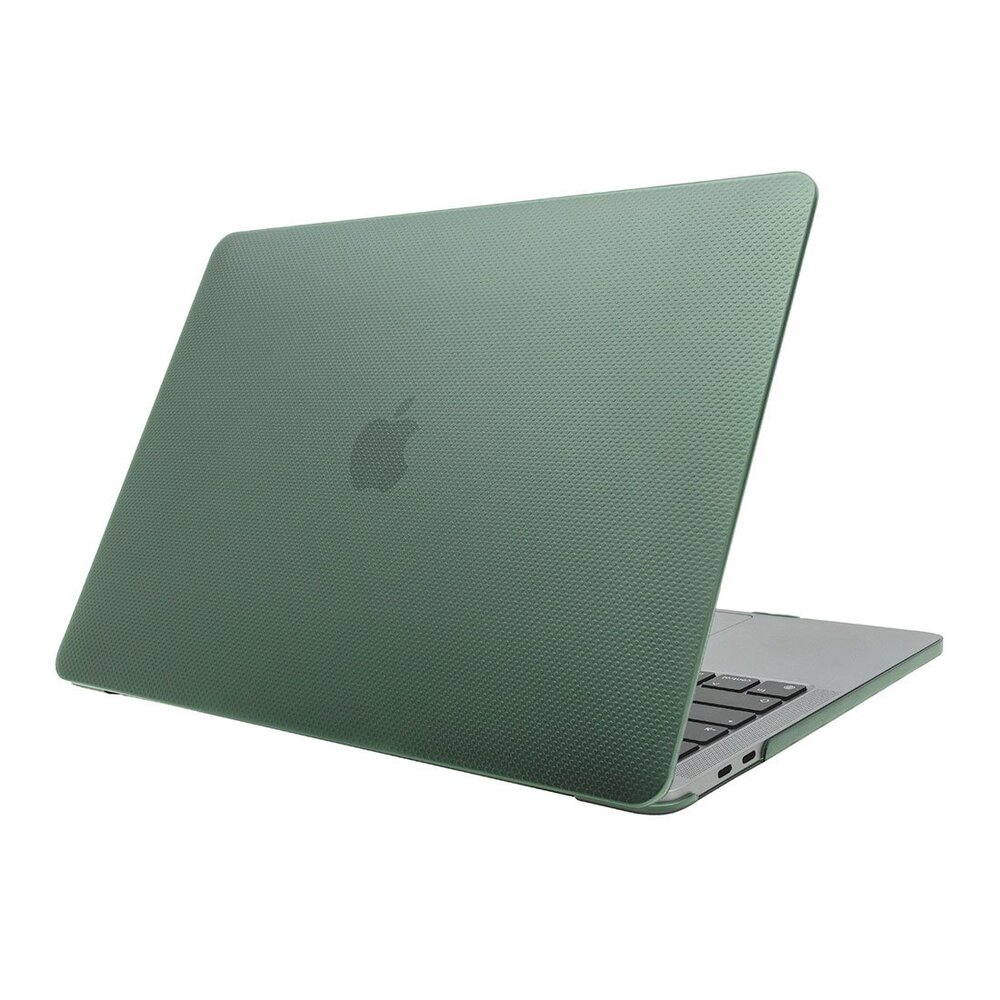 SwitchEasy Touch Protective Case pre MacBook Air 13" M2/M3/M4 - Transparent Green