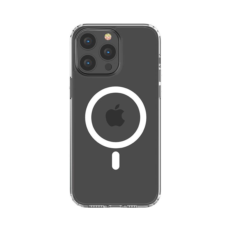 Devia kryt Pure Clear Magnetic Shockproof Case pre iPhone 14 - Clear