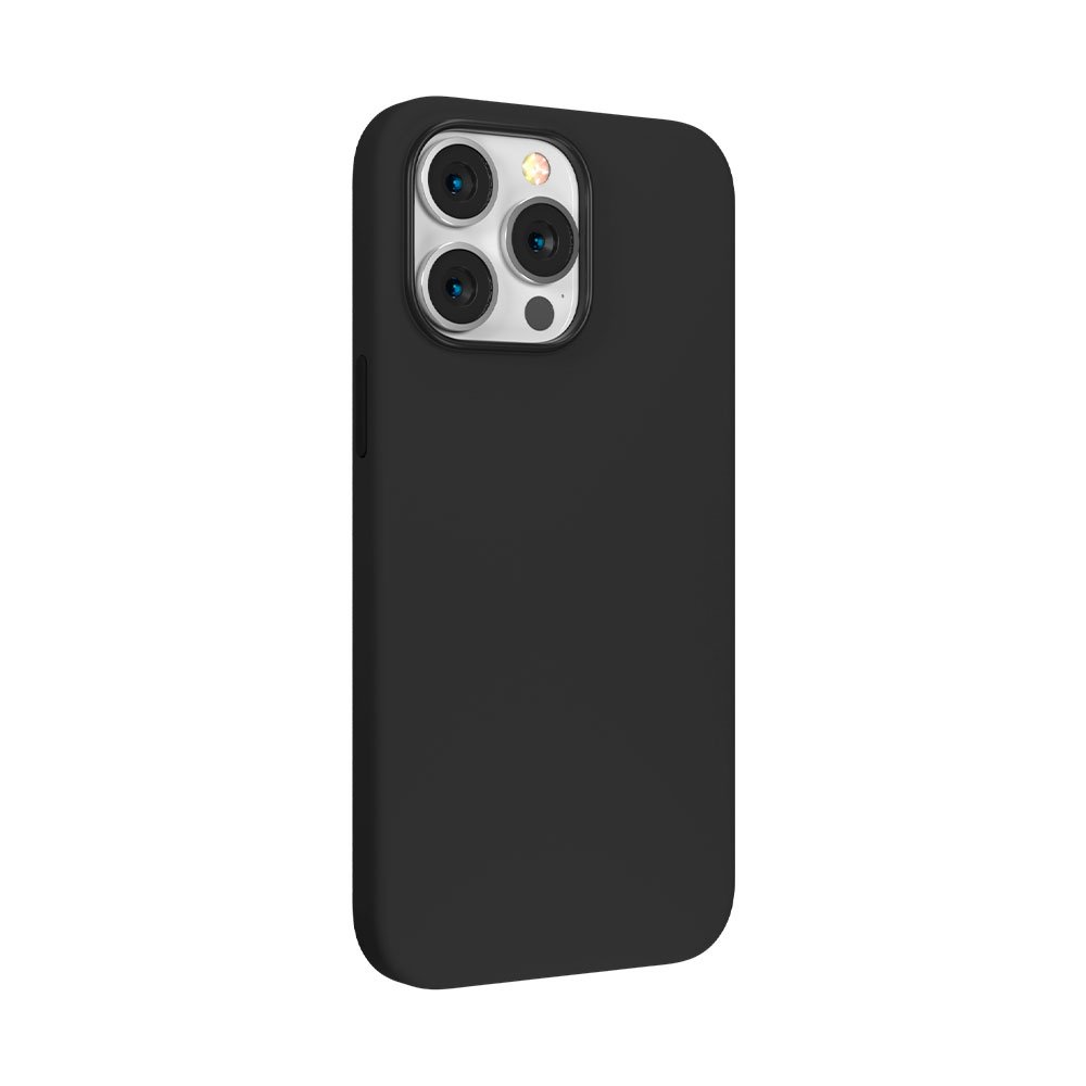 Devia kryt Nature Series Silicone Case pre iPhone 14 - Black