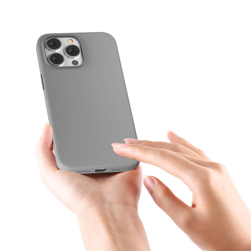 Devia kryt Nature Series Silicone Case pre iPhone 14 Pro - Purple
