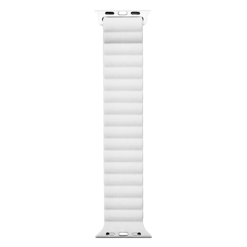 Devia remienok Deluxe Series Sport3 Silicone Magnet Band 44/45/46mm - White