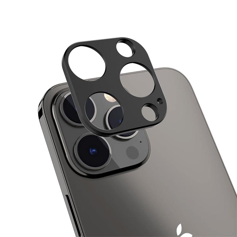 SwitchEasy LenShield Aluminum Lens Protector pre iPhone 14 Pro/14 Pro Max - Black