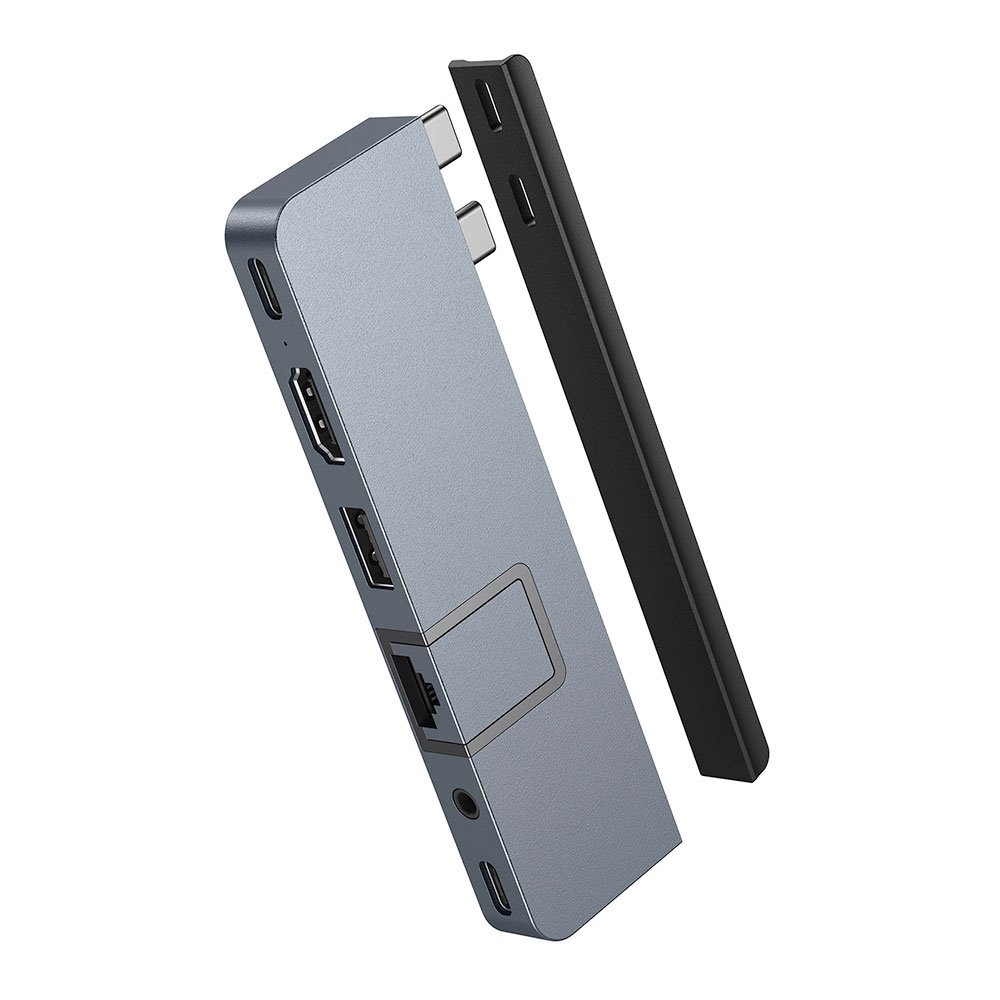 Hyper USB-C Hub HyperDrive Duo Pro 7-in-2 - Space Gray