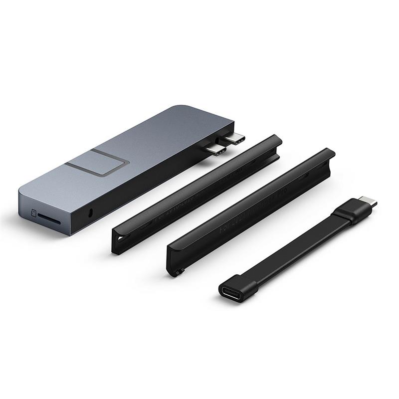 Hyper USB-C Hub HyperDrive Duo Pro 7-in-2 - Space Gray