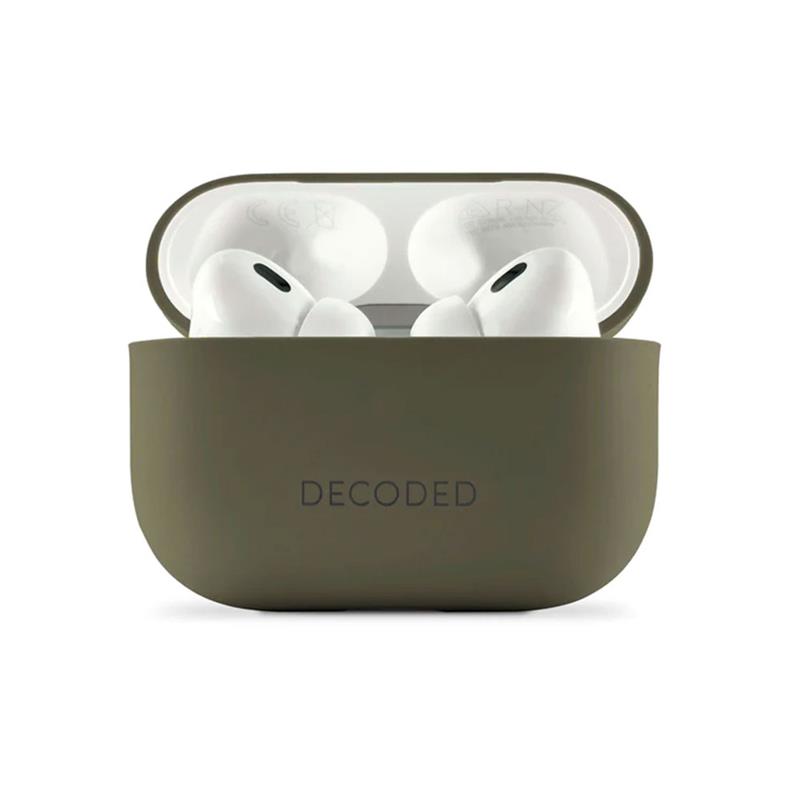 Decoded puzdro Silicone AirCase pre Apple Airpods Pro 2 - Olive