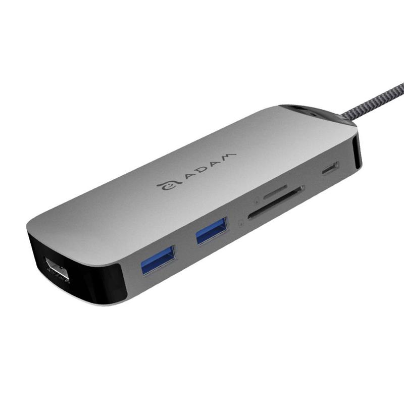 Adam Elements CASA X DP USB-C 8K 10-in-1 Hub  - Grey