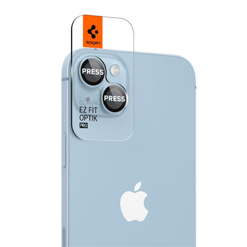 Spigen Optik Pro Lens Protector pre iPhone 14/14 Plus - Blue