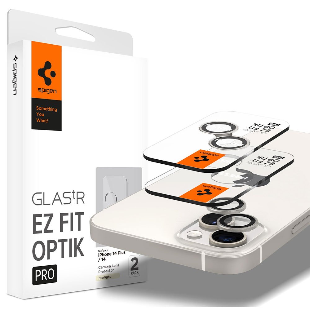 Spigen Optik Pro Lens Protector pre iPhone 14/14 Plus - Starlight