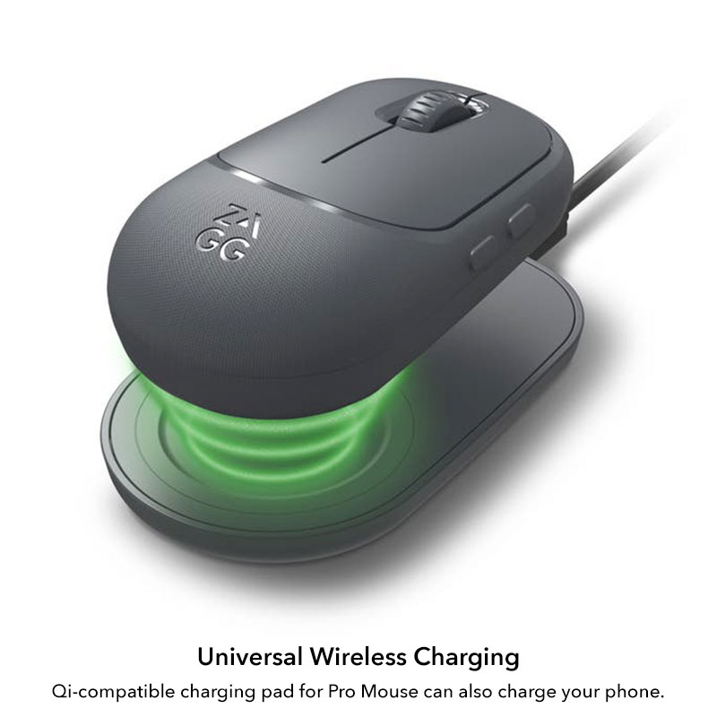 ZAGG myš Pro Mouse - Space Gray