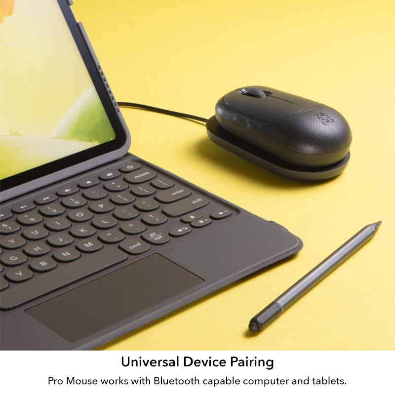 ZAGG myš Pro Mouse - Space Gray