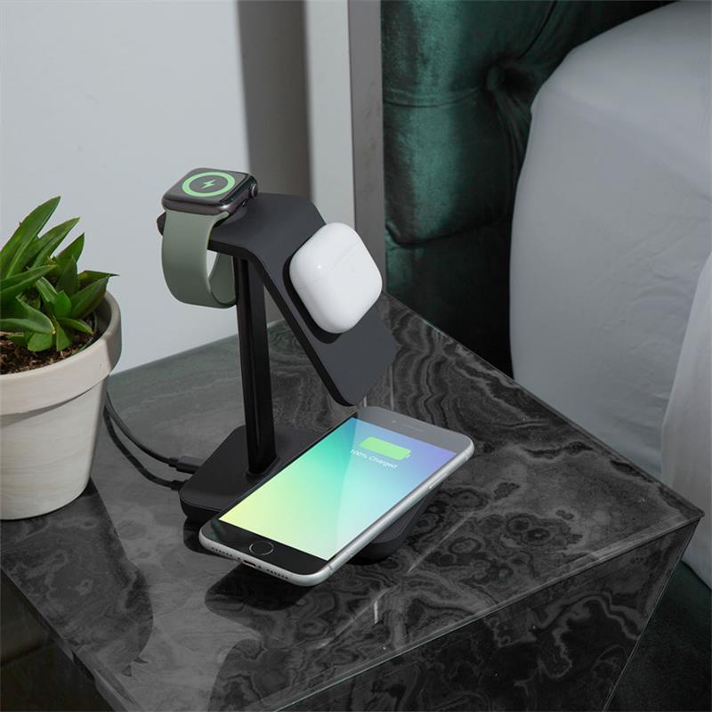 TwelveSouth stojan HiRise 3 HiRise 3 Wireless Charging Stand - Black