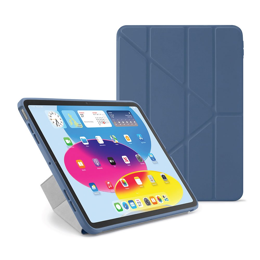 Pipetto pouzdro Origami TPU Case pro iPad 10.9" 2022 10th Gen - Navy Blue