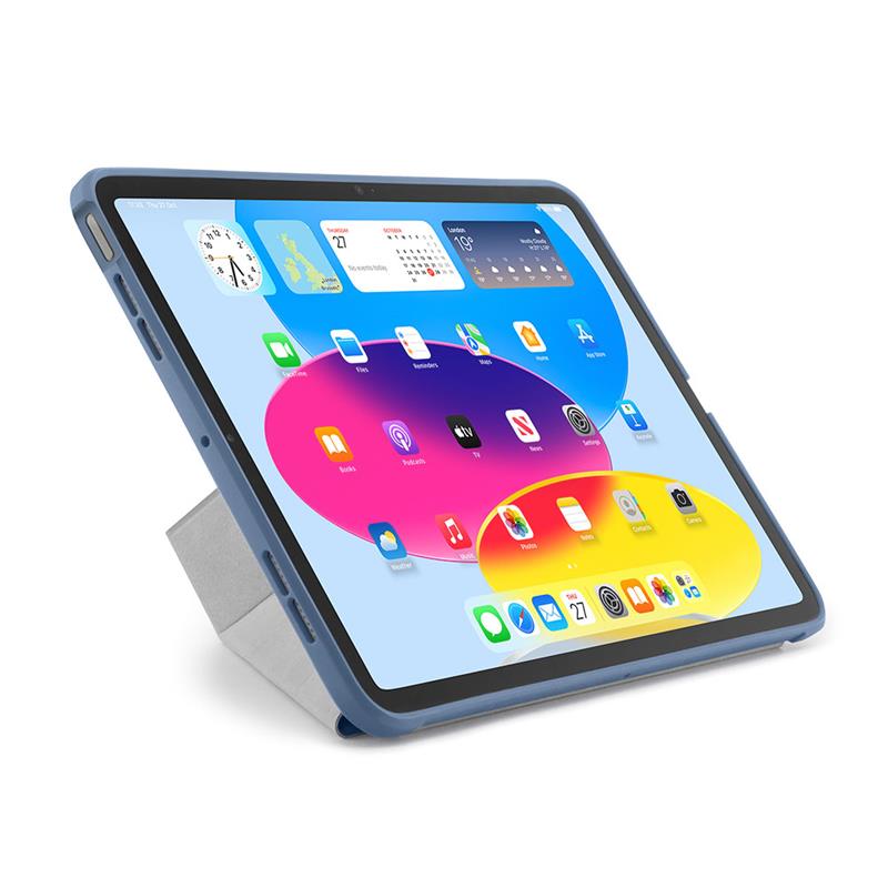 Pipetto pouzdro Origami TPU Case pro iPad 10.9" 2022 10th Gen - Navy Blue