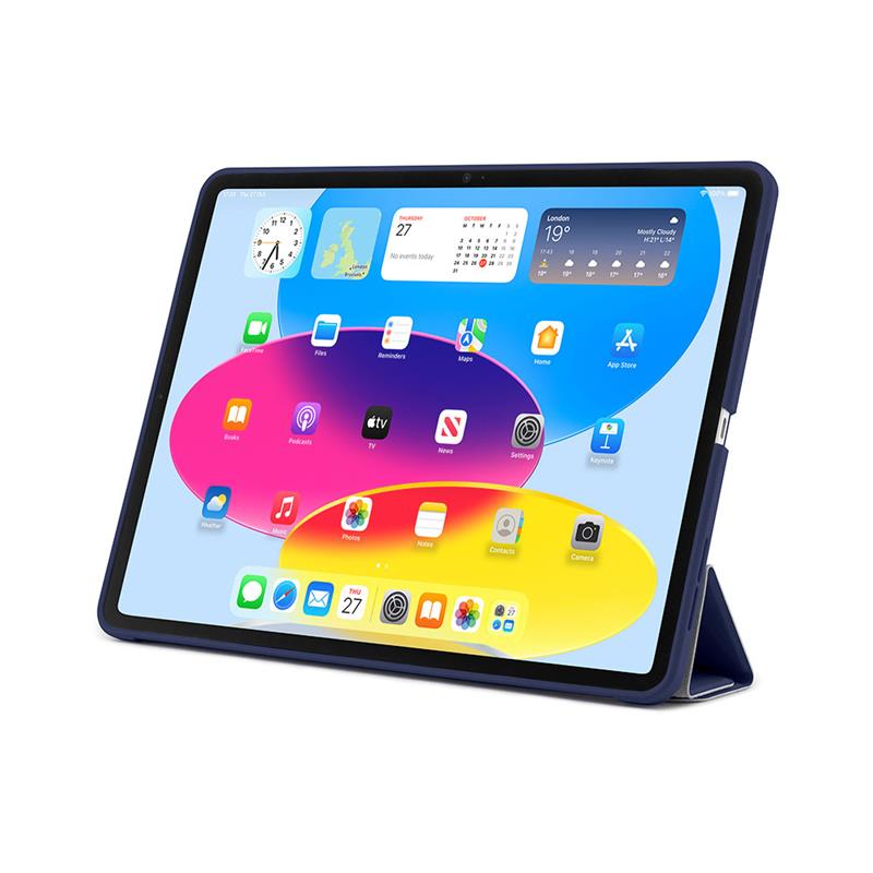 Pipetto puzdro Origami TPU Case pre iPad 10-11 Gen 2022/2025 - Dark Blue