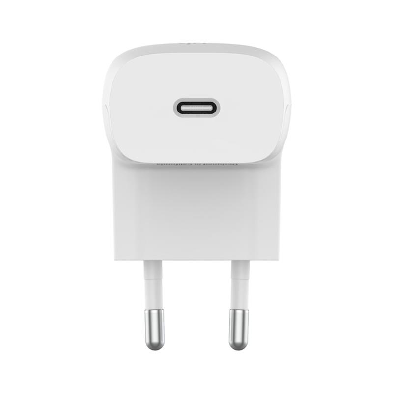 Belkin 20W PD USB-C Wall Charger - White