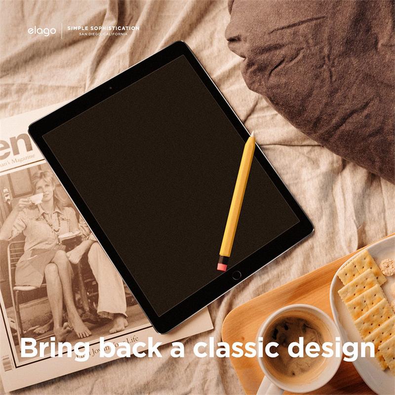 Elago kryt Classic Pencil Case pre Apple Pencil 1st Gen - Yellow