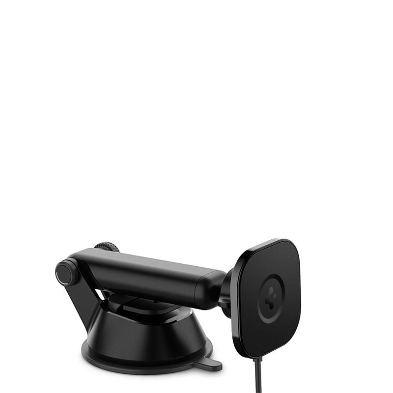 Spigen držiak do auta OneTap Pro Magnetic Car Charger Dashboard - Black