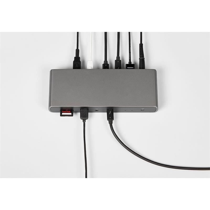 LMP ThunderDock 8K 10-Port Thunderbolt 4 Docking Station - Space Gray