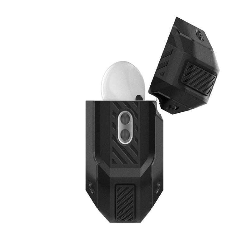 Spigen puzdro Tough Armor Magsafe pre Apple Airpods Pro 2 - Black