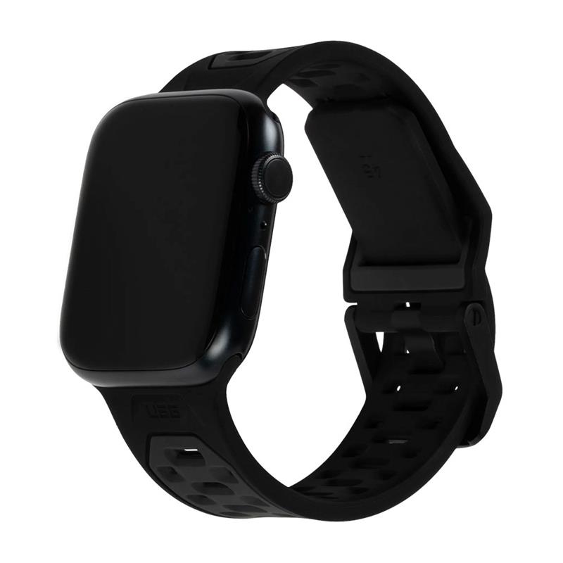 UAG remienok Civilian Silicone Strap pre Apple Watch 44-49mm - Graphite/Black