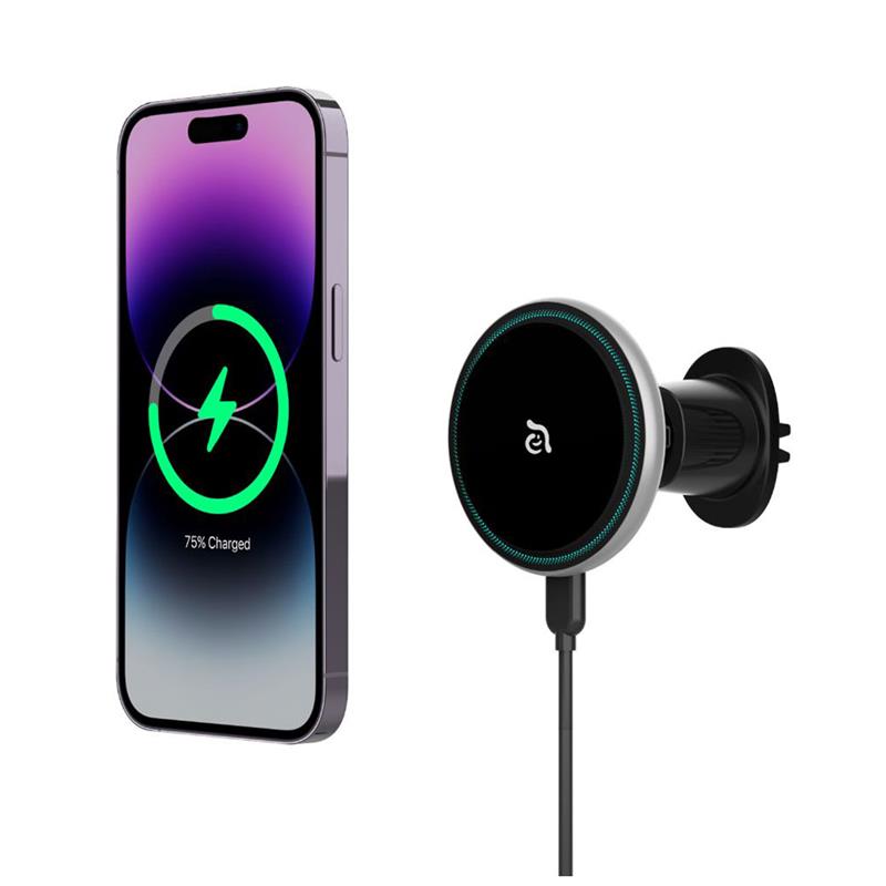 Adam Elements Omnia CX2 Magnetic Charging Car Mount - Black