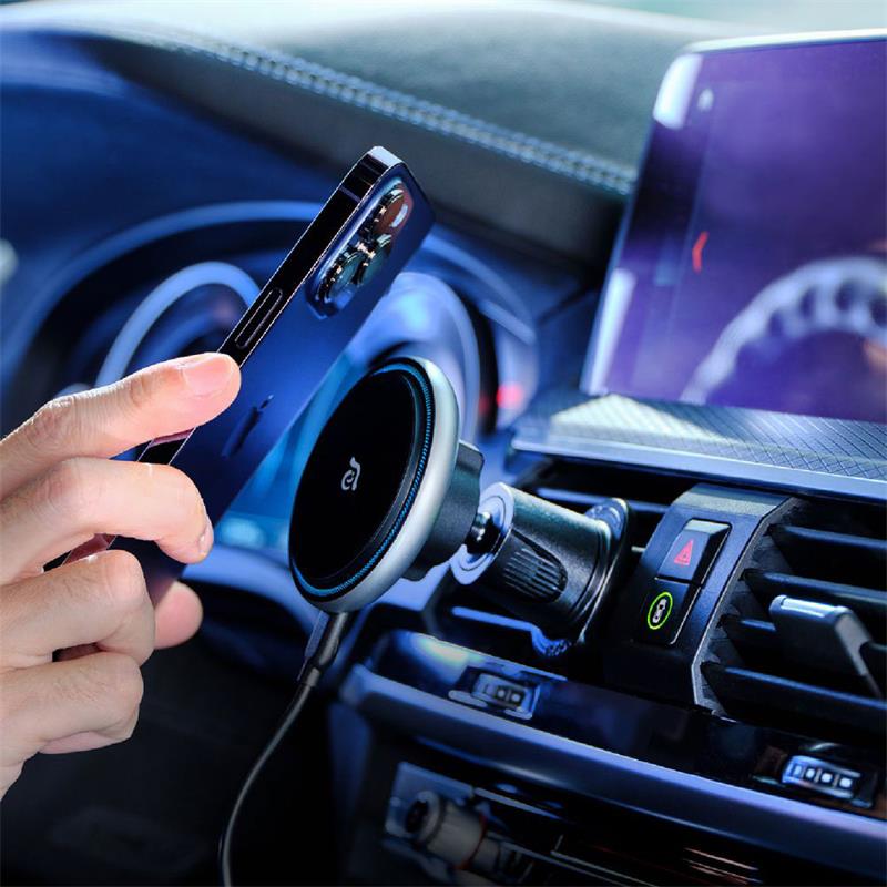 Adam Elements Omnia CX2 Magnetic Charging Car Mount - Black