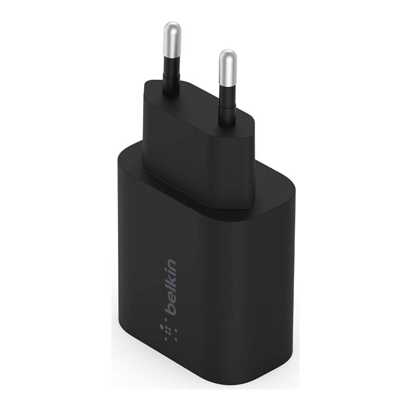 Belkin 25W PD 3.0 PPS USB-C Wall Charger - Black