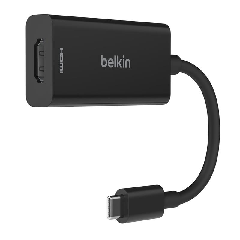 Belkin Connect USB-C to HDMI 2.1 Adapter (8K, 4K, HDR compatible) - Black