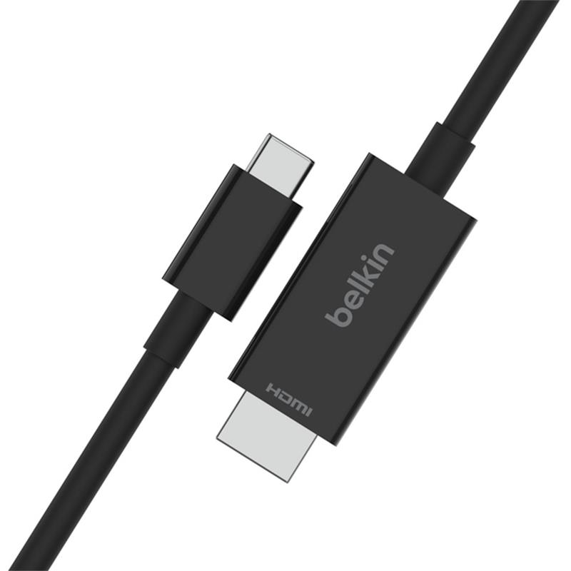 Belkin kabel Connect USB-C to HDMI 2.1 Cable 2m - Black