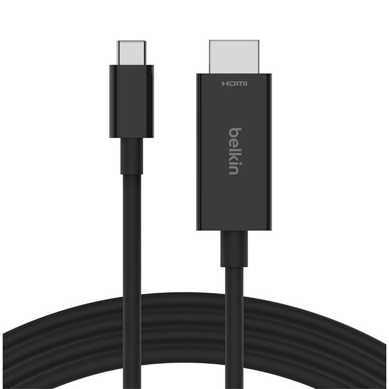 Belkin kabel Connect USB-C to HDMI 2.1 Cable 2m - Black