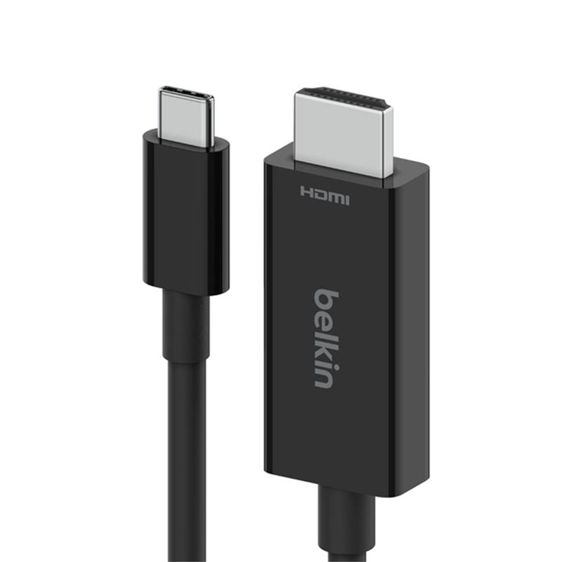 Belkin kabel Connect USB-C to HDMI 2.1 Cable 2m - Black