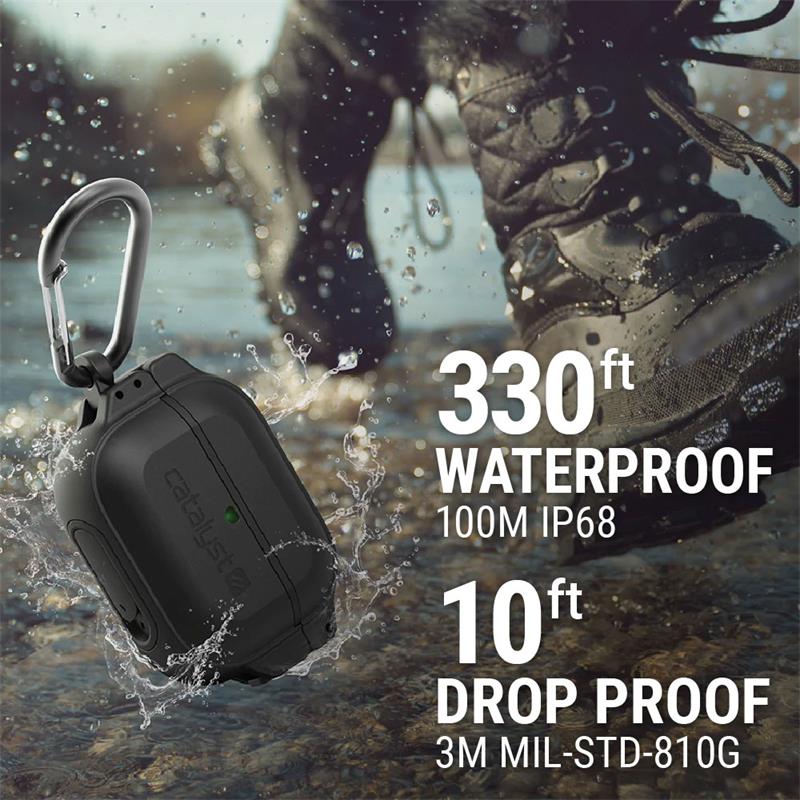 Catalyst puzdro Total Protection Case pre AirPods 3 - Black