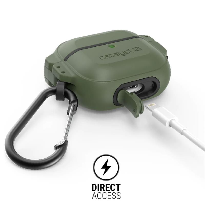 Catalyst puzdro Total Protection Case pre AirPods 3 - Army Green