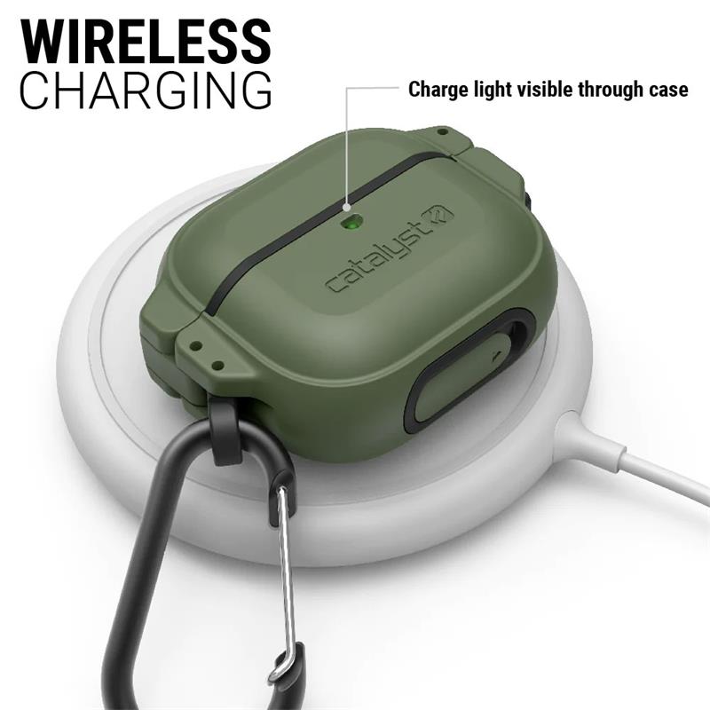 Catalyst puzdro Total Protection Case pre AirPods 3 - Army Green
