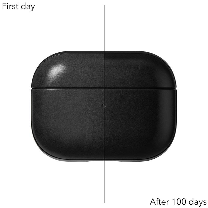 Nomad pouzdro Leather Case Horween pro Apple Airpods Pro 2-Black