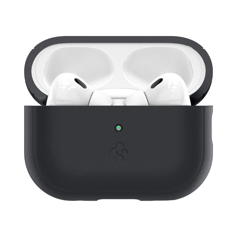 Spigen puzdro Silicone Fit pre Apple Airpods Pro 2 - Black