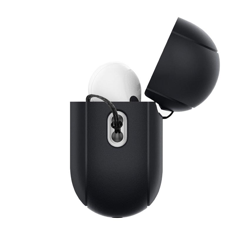 Spigen puzdro Silicone Fit pre Apple Airpods Pro 2 - Black