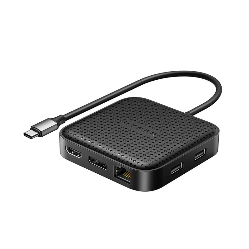Hyper HyperDrive USB4 Mobile Dock - Black