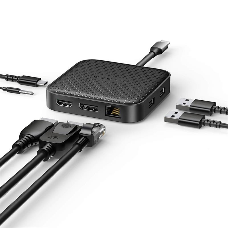 Hyper HyperDrive USB4 Mobile Dock - Black