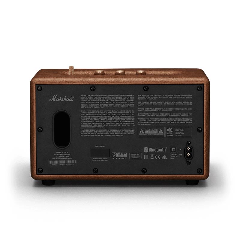 Marshall Acton III BT Brown reproduktor