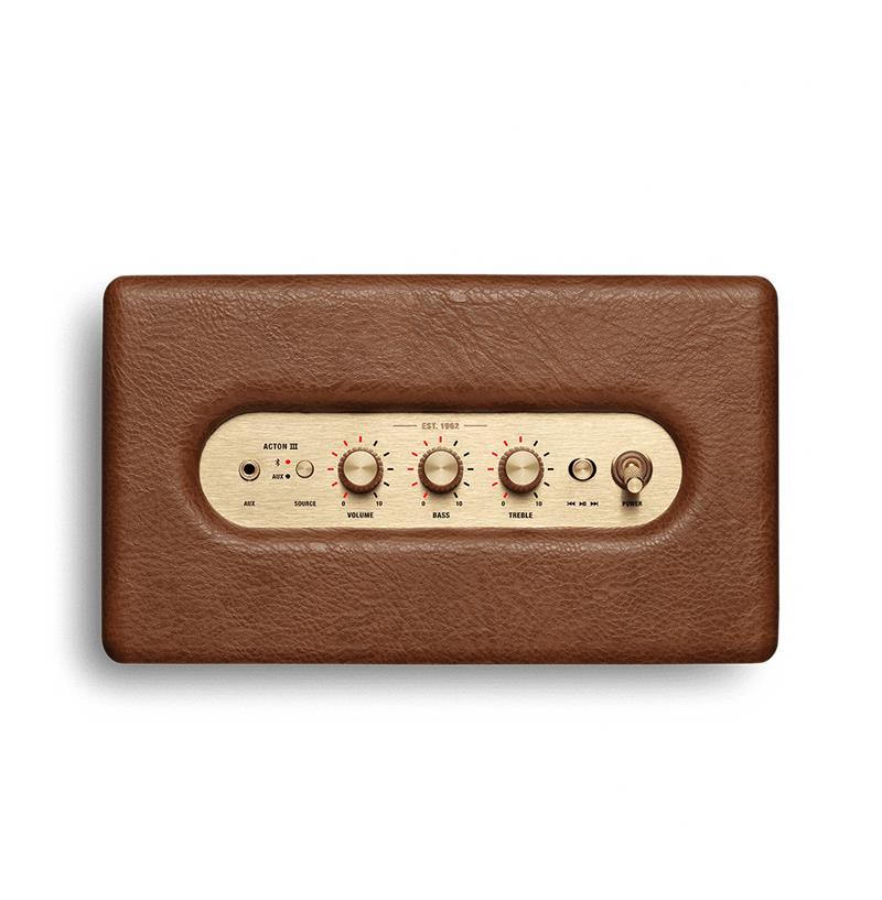 Marshall Acton III BT Brown reproduktor