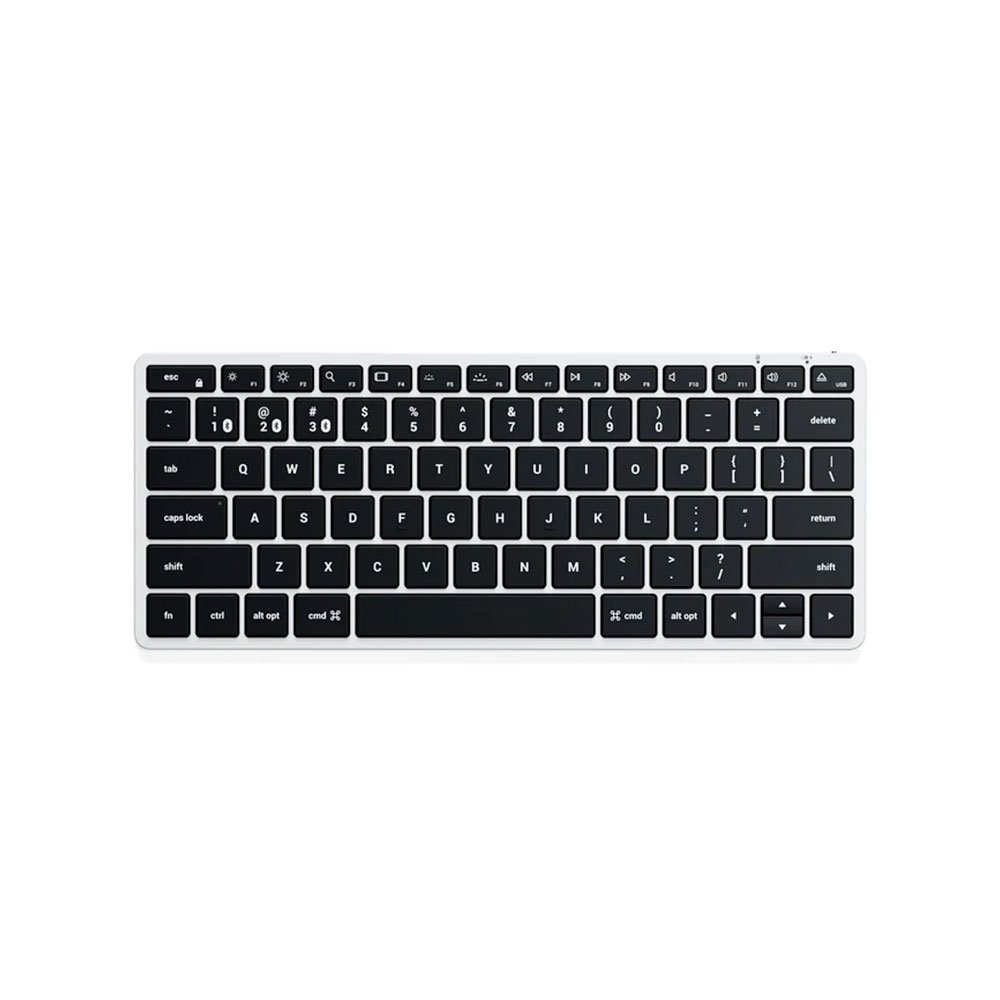 Satechi klávesnica Slim X1 Bluetooth Backlit Keyboard - Silver