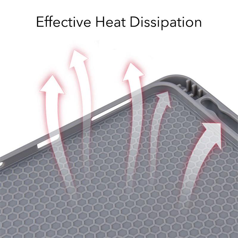 Devia puzdro Leather Case with Pencil Slot pre iPad 10-11 Gen 2022/2025 - Black