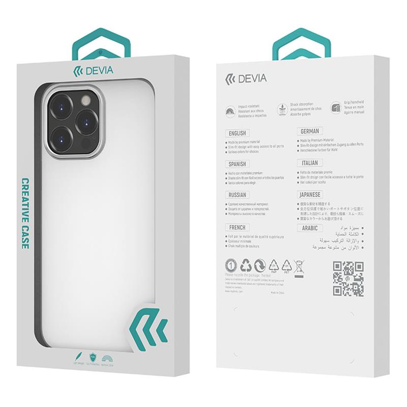 Devia kryt Naked TPU Case pre iPhone 14 Pro - Clear