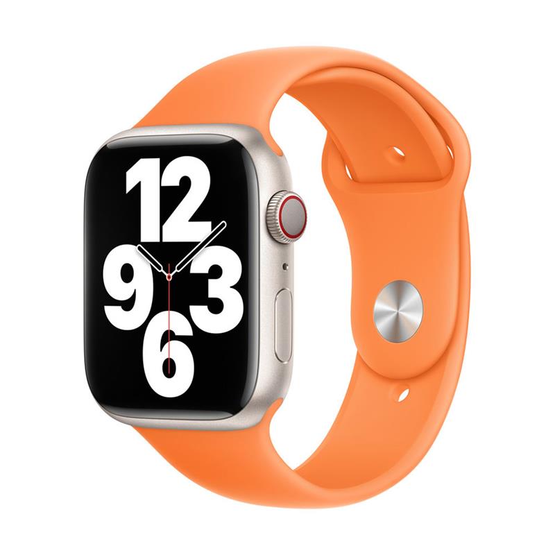 Apple Watch 45mm Bright Orange Sport Band