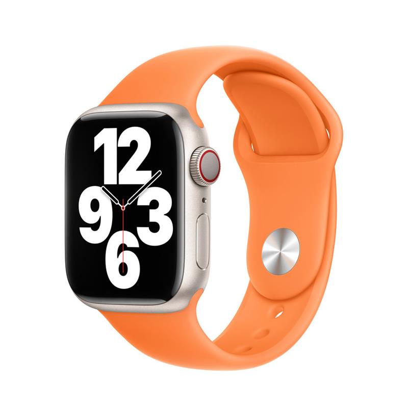 Apple Watch 41mm Bright Orange Sport Band