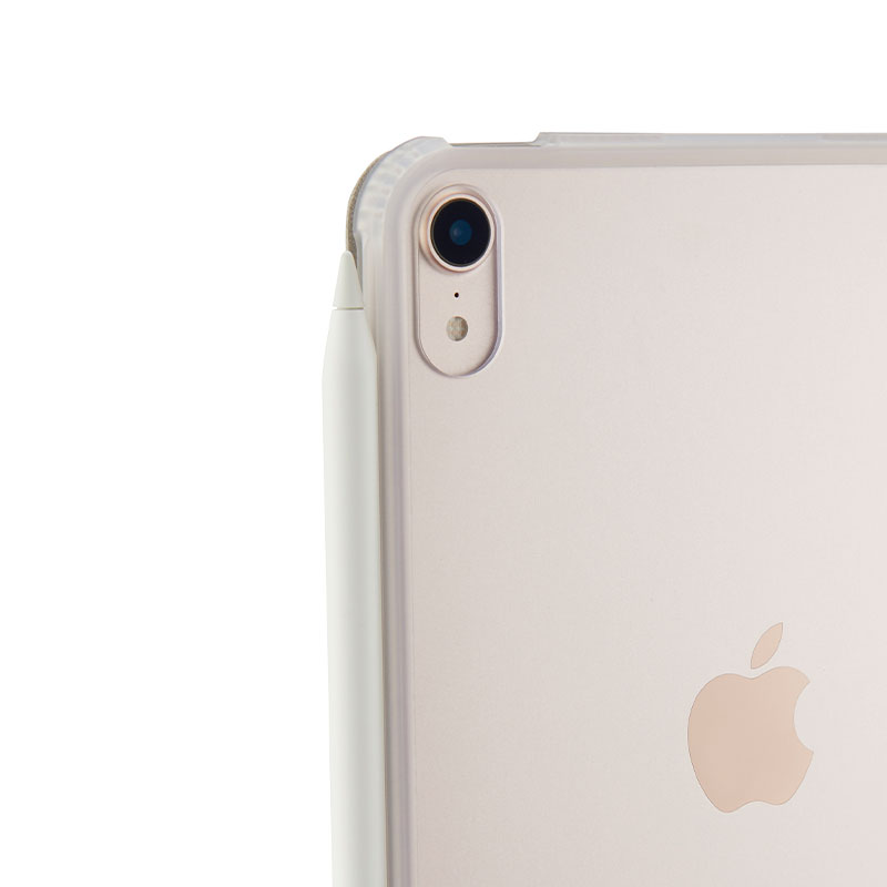 Pipetto pouzdro Origami TPU Case pro iPad mini 6 2021/A17 Pro 2024 - Rose Gold