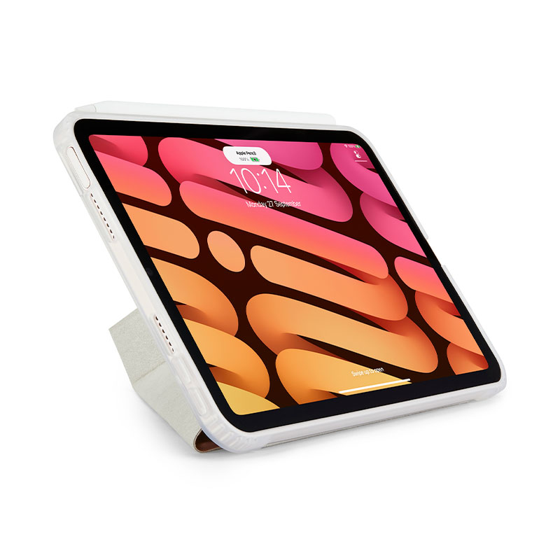 Pipetto pouzdro Origami TPU Case pro iPad mini 6 2021/A17 Pro 2024 - Rose Gold