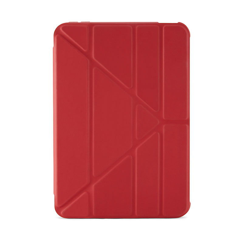 Pipetto pouzdro Origami TPU Case pro iPad mini 6 2021/A17 Pro 2024 - Dark Red