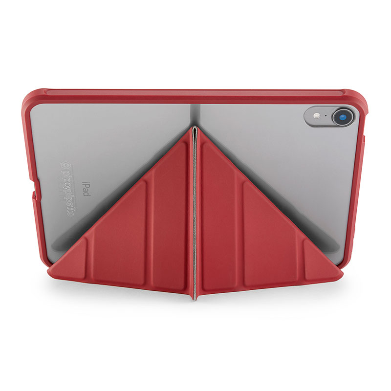 Pipetto pouzdro Origami TPU Case pro iPad mini 6 2021/A17 Pro 2024 - Dark Red